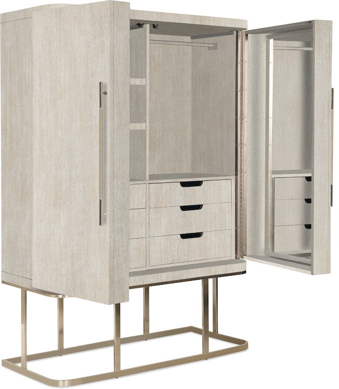 Modern Mood Wardrobe Diamond Finish – Hooker Furniture - Home Elegance USA