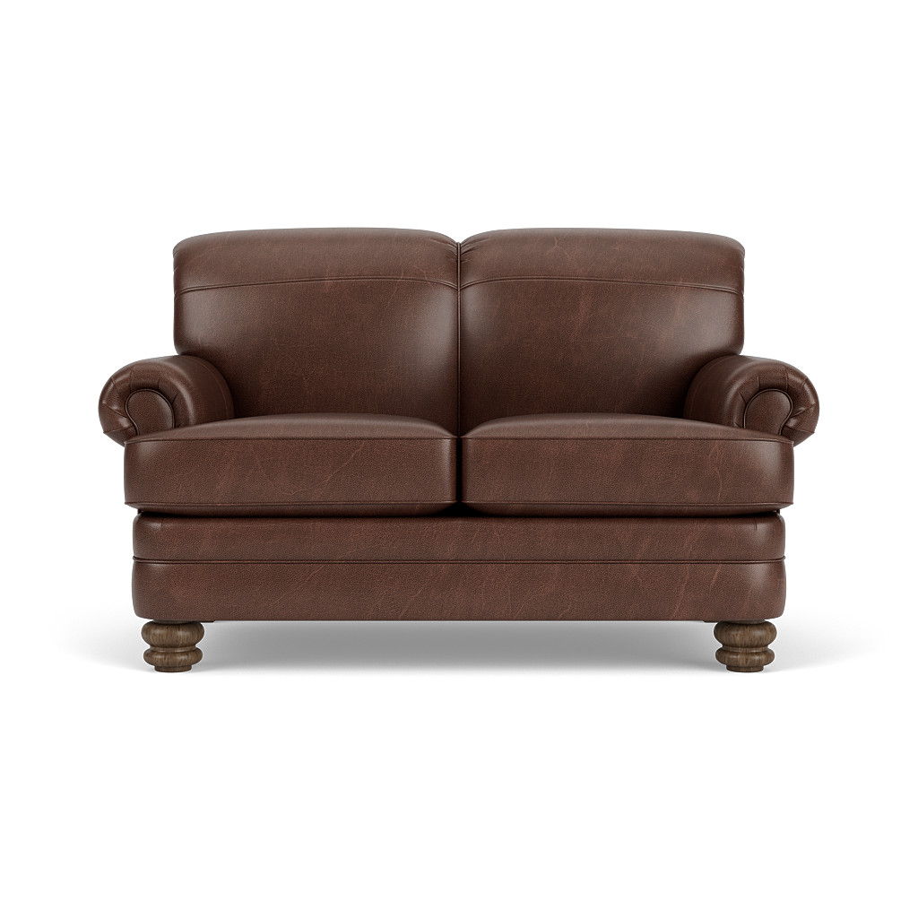 Bay Bridge Leather Loveseat | Flexsteel