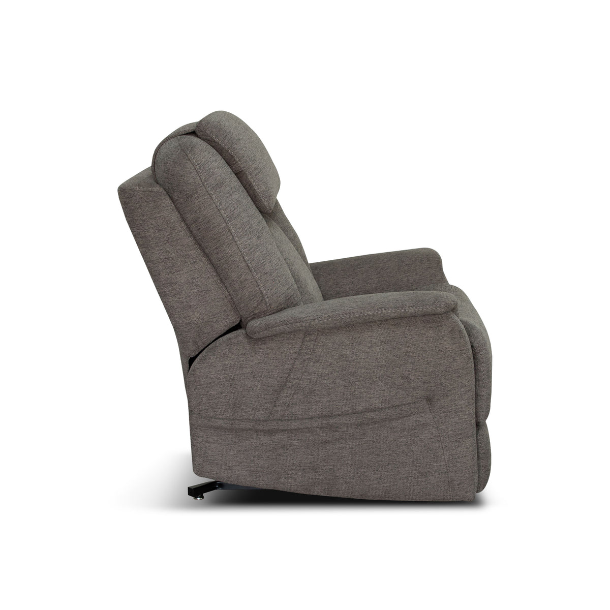 Zecliner Model 3+ Petite Power Lift Recliner With Power Headrest, Lumbar, Heat & Massage - Umber Gray | Flexsteel