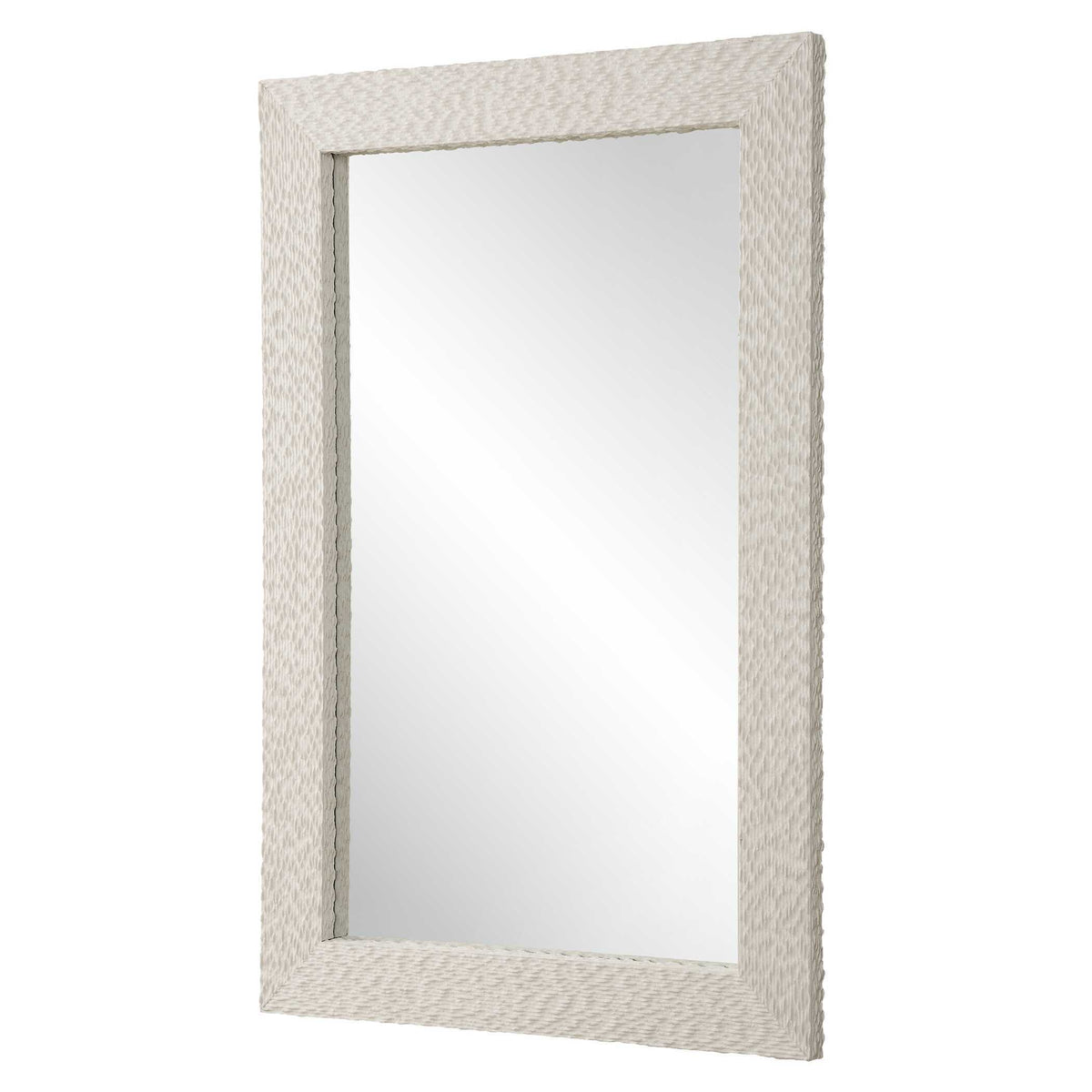 Everest Ivory Stone Mirror - Beige by Uttermost - View 4