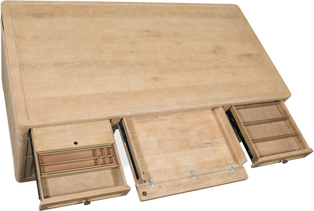 Hooker Furniture Home Office Retreat Executive Desk - Home Elegance USA