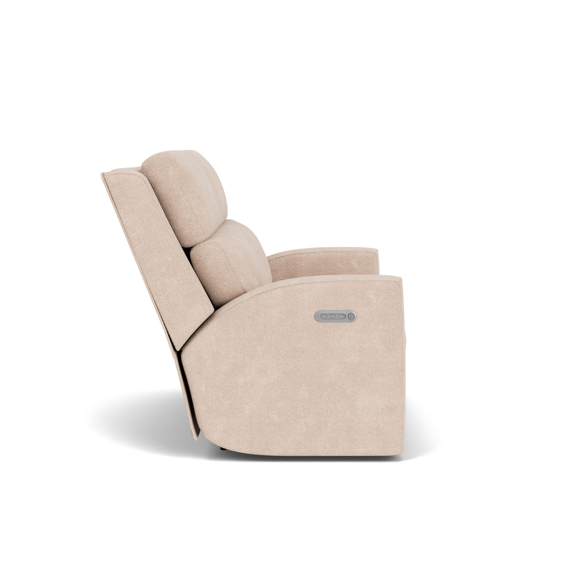 Score Transitional Fabric Power Reclining Loveseat With Power Headrests & Lumbar | Flexsteel