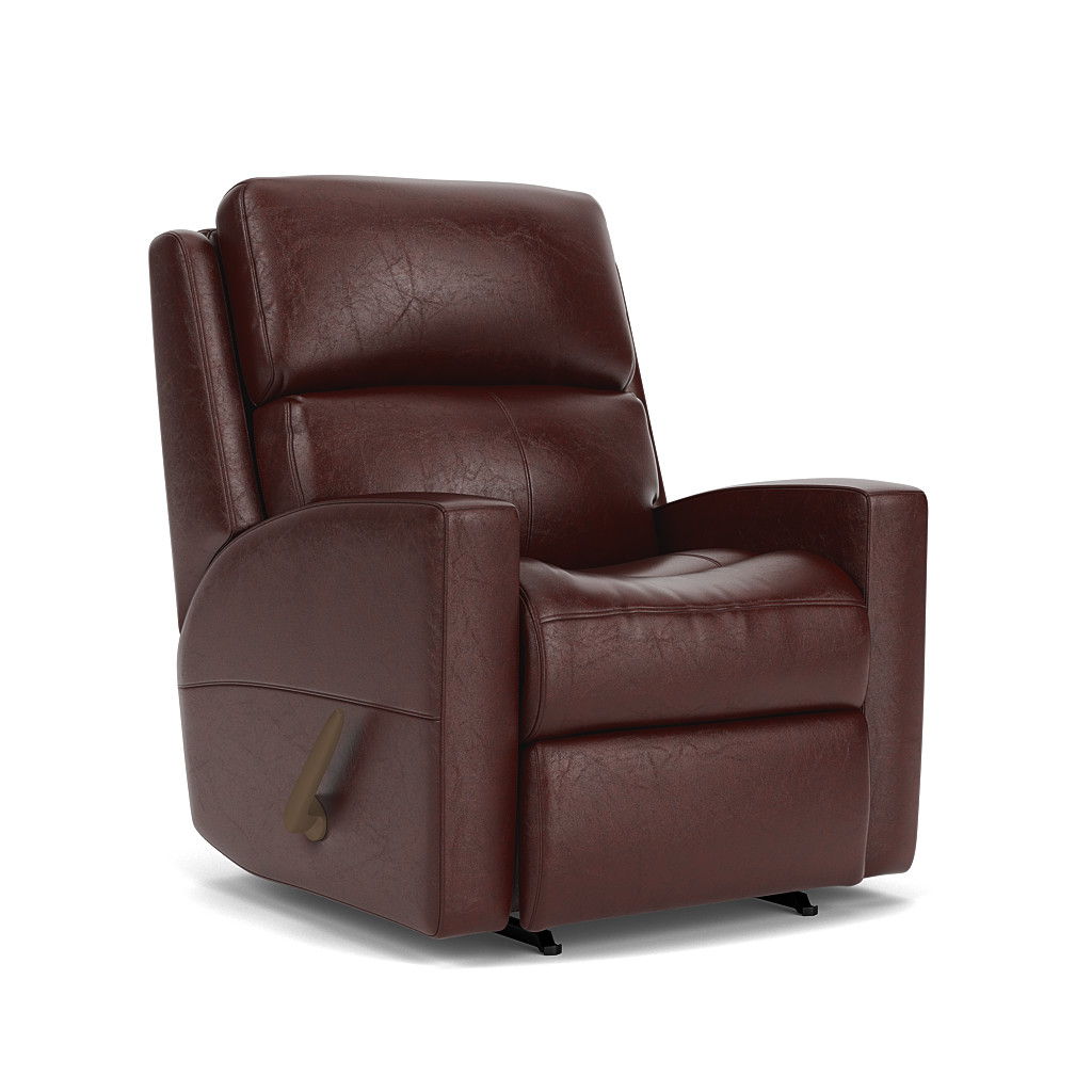 Catalina Transitional Leather Recliner | Flexsteel