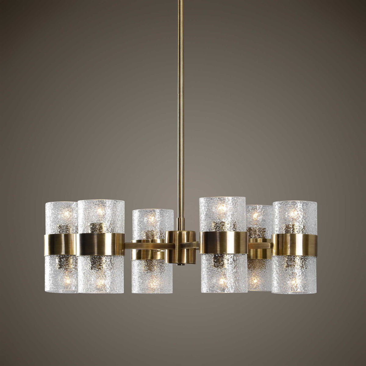 Marinot 12 Light Chandelier - Gold by Uttermost - View 2