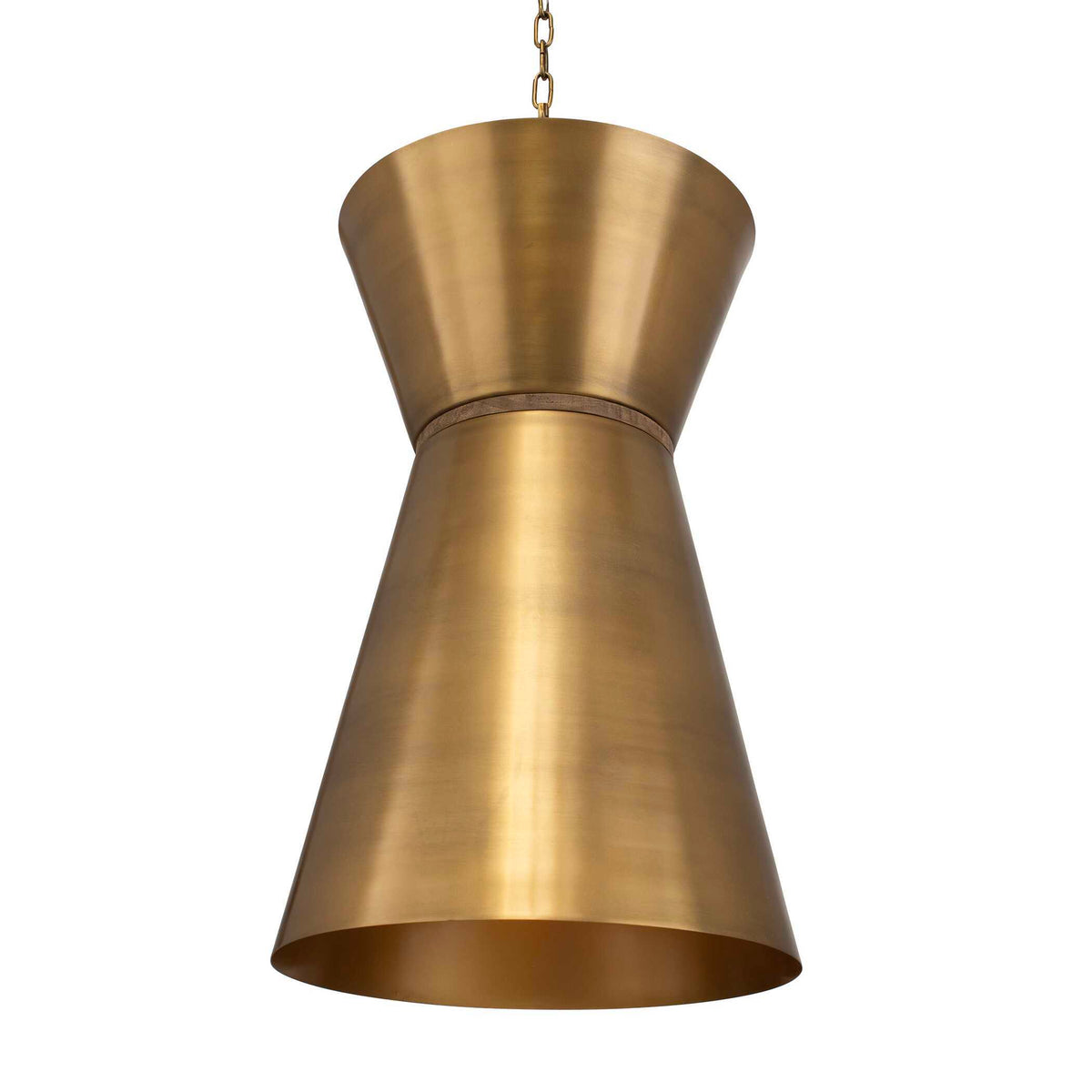 Crocker 1 Light Mini Pendant Brass - Gold by Uttermost - View 7