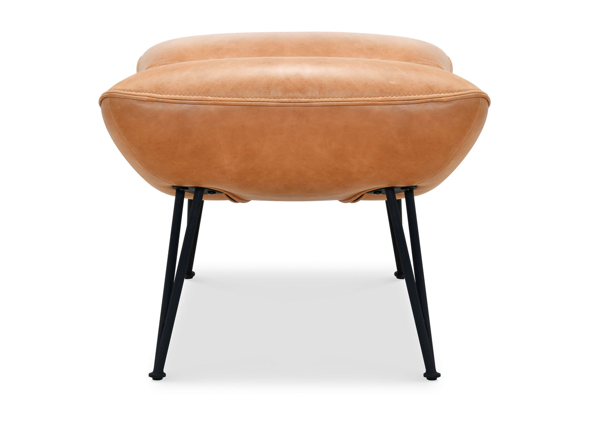 Kayne Ottoman - Light Brown by Hooker Furniture - View 5
