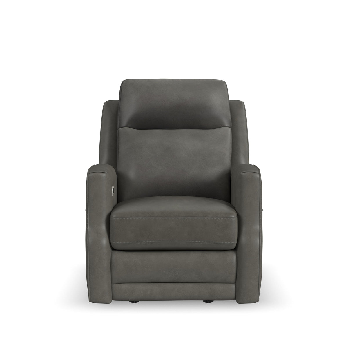 Maxwell Power Gliding Recliner With Power Headrest And Lumbar - Cinder | Flexsteel