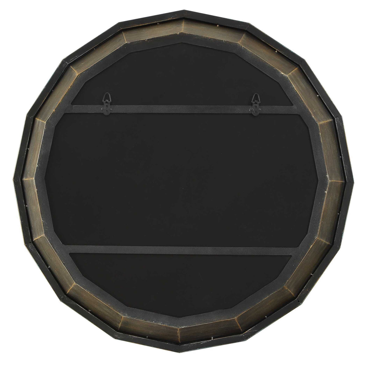 Neve Round Mirror - Bronze by Uttermost - View 5