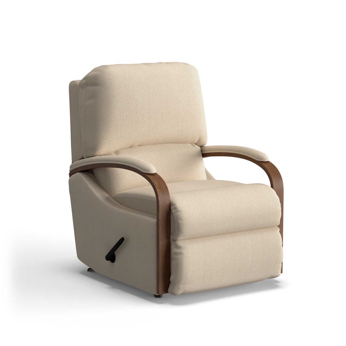 Woodlawn Traditional Fabric Rocking Recliner | Flexsteel