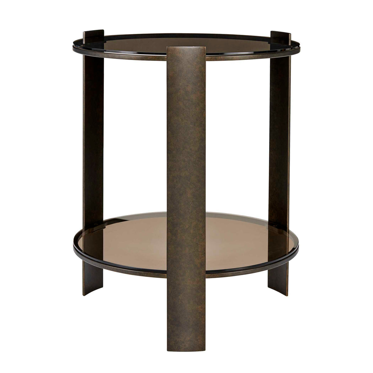 Hanson Side Table - Bronze by Uttermost - View 4