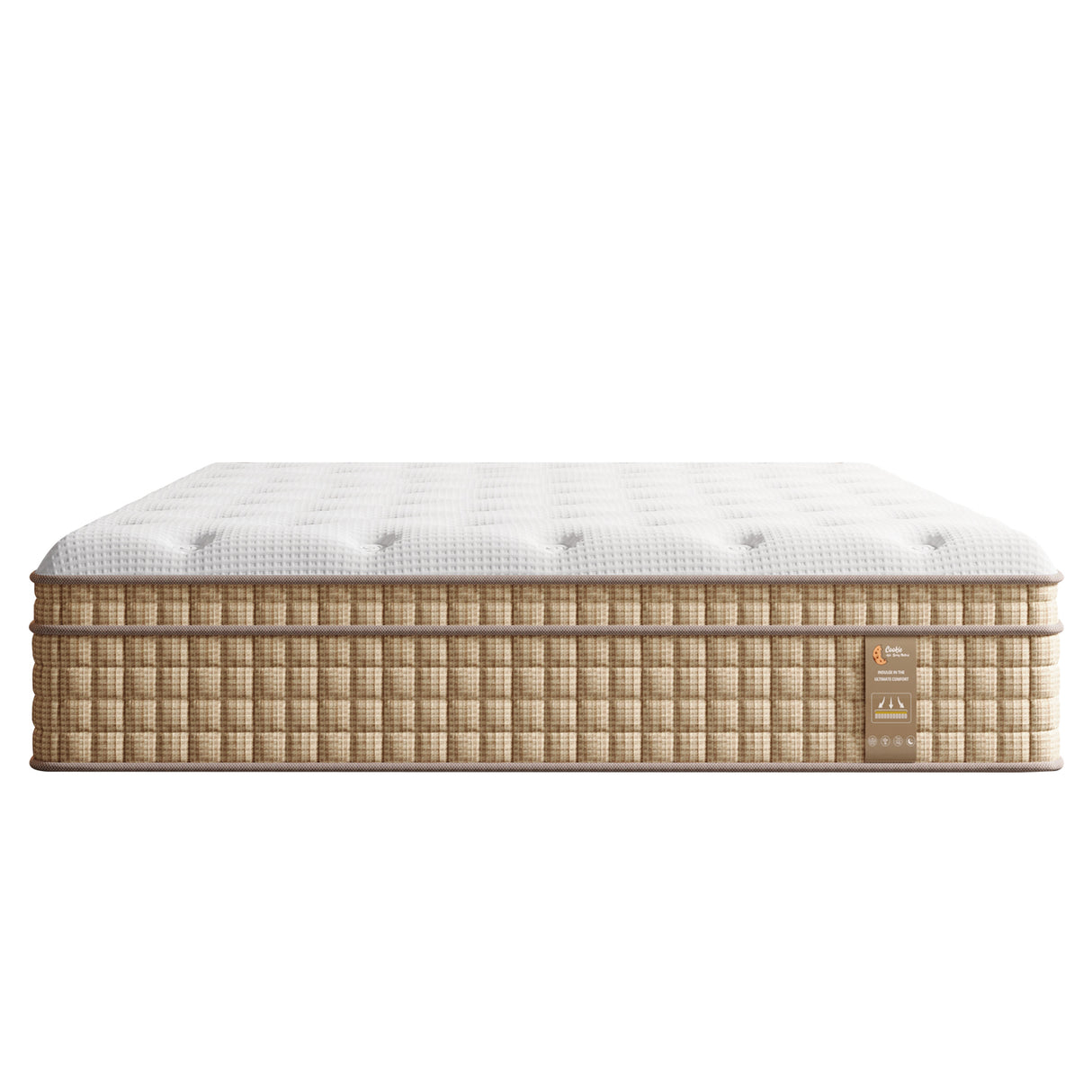 12' King Hybrid Mattress with Innersprings & Gel Memory Foam