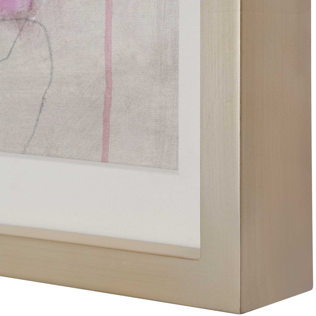 Metropolitan Rush Abstract Prints (Set of 2) - Pink by Uttermost - View 7