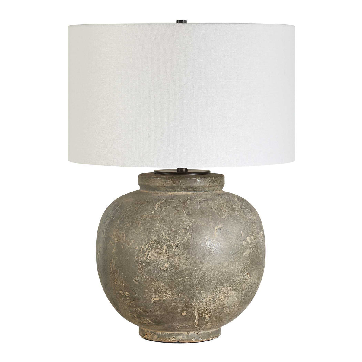 Rock Of Ages Table Lamp Rust Brown - Dark Gray by Uttermost - View 5