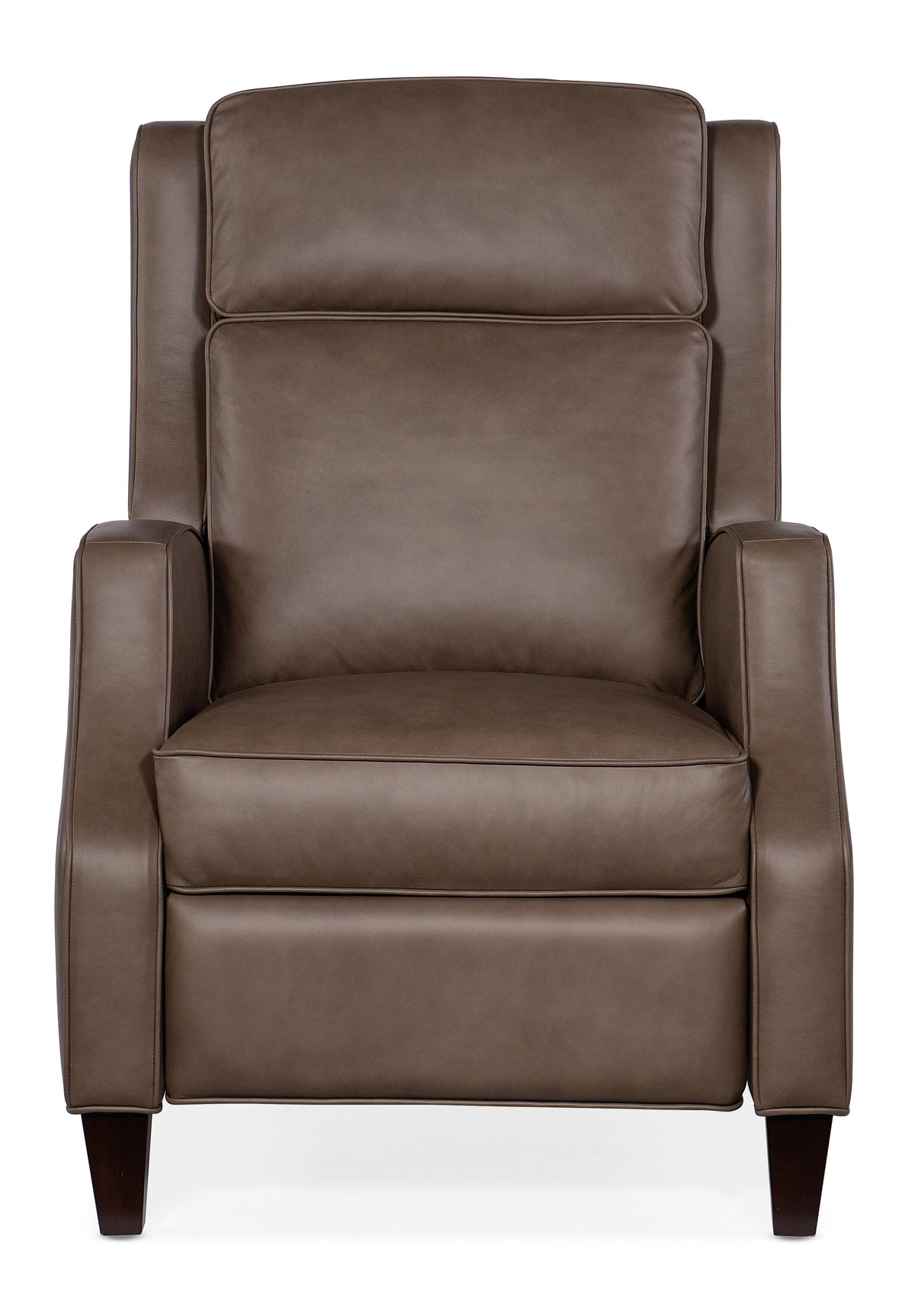 Tricia Manual Push Back Recliner - Dark Brown by Hooker Furniture - View 6