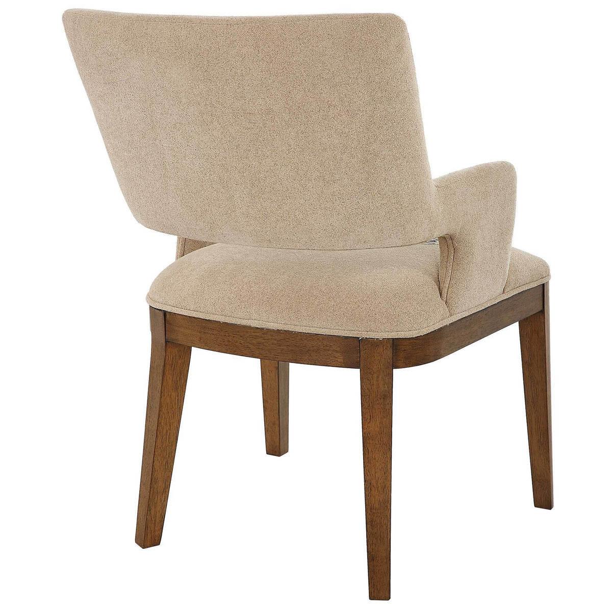 Aspect Mid-Century Dining Chair - Beige / Light Brown by Uttermost - View 6