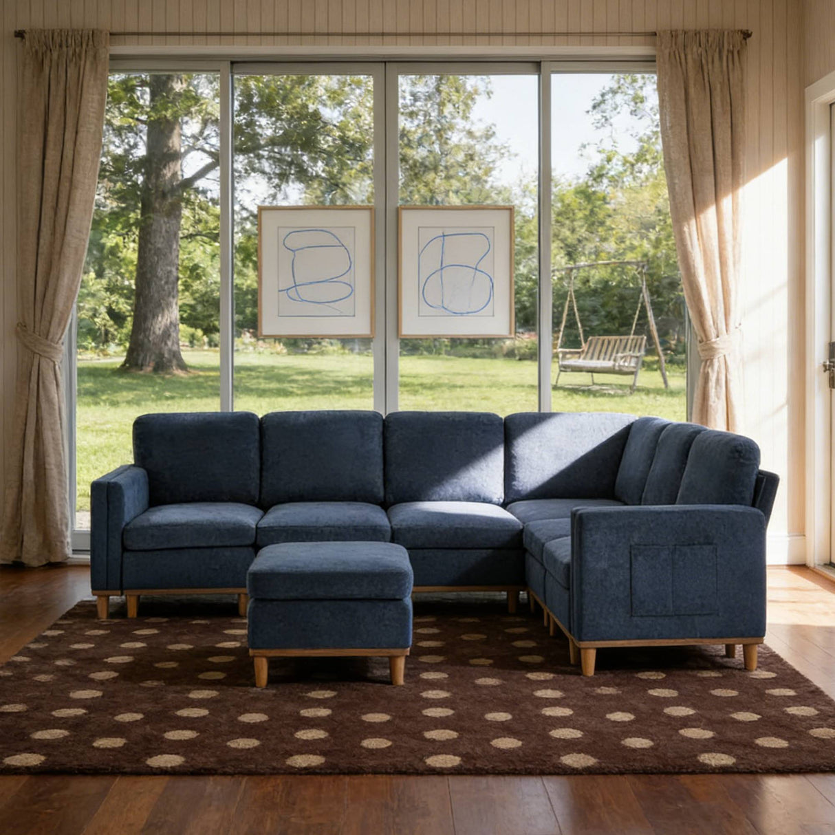 Modern Sofa Chair with Soft Padding - Ideal for Living Room, Office & Dining Room