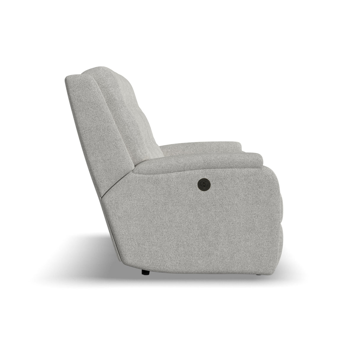 Arlo Transitional Fabric Power Reclining Loveseat With Console | Flexsteel
