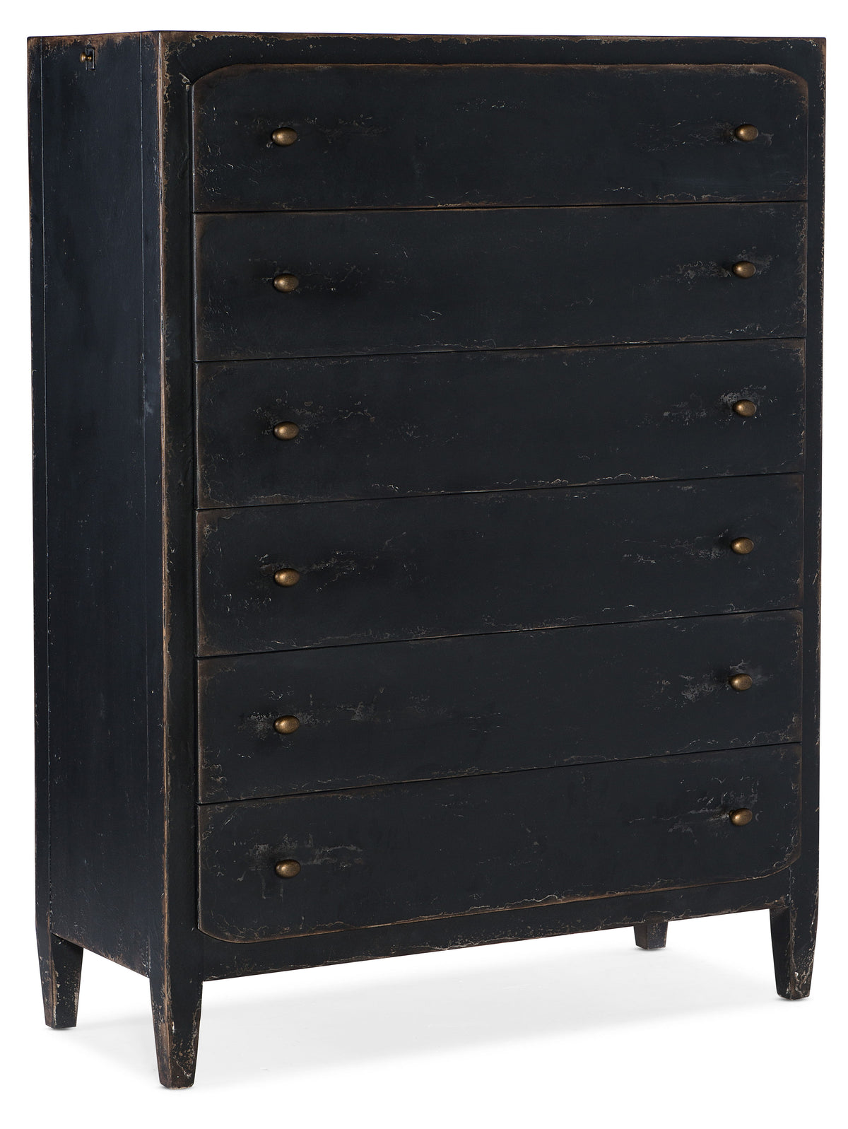 Ciao Bella 6-Drawer Chest - Black by Hooker Furniture - View 1