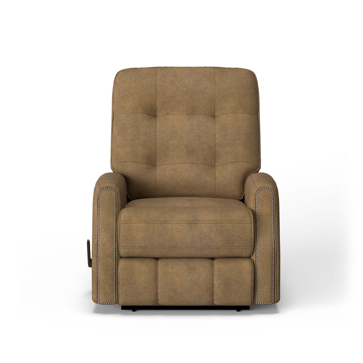 Devon Transitional Fabric Rocking Recliner With Nailhead Trim | Flexsteel