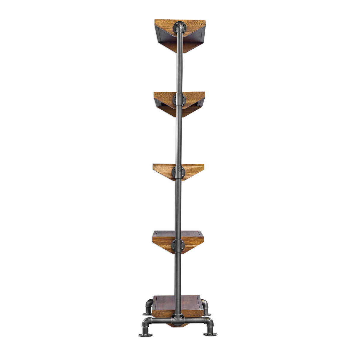 Rhordyn Industrial Etagere - Light Brown by Uttermost - View 4