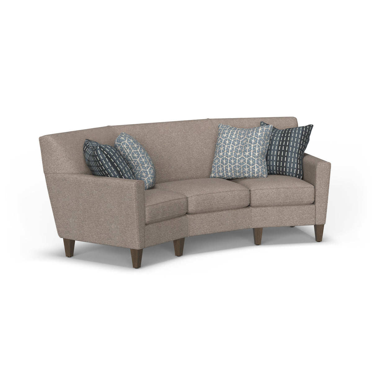 Digby Fabric Conversation Sofa | Flexsteel