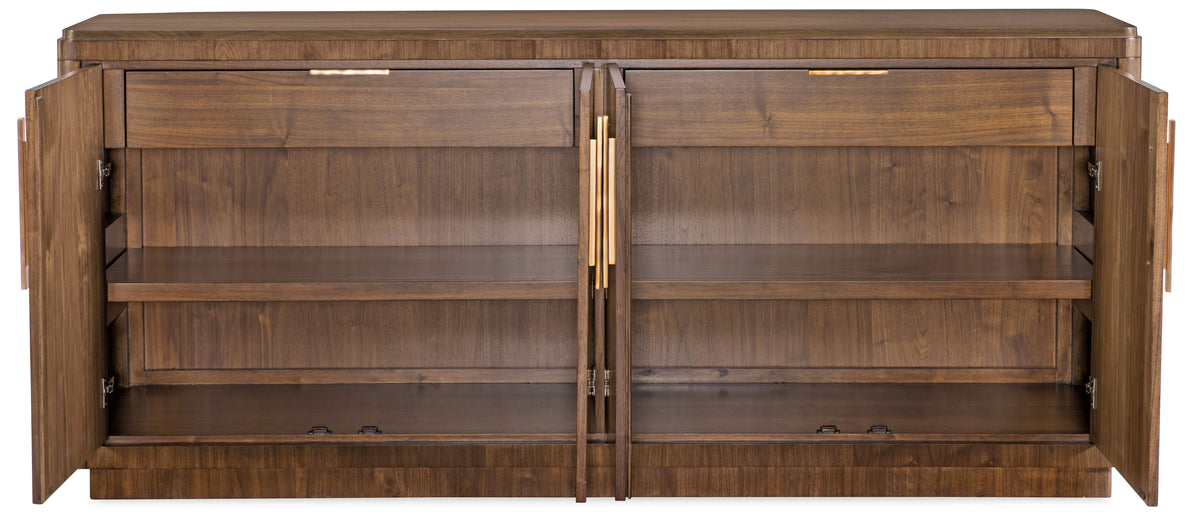 Eleana Buffet Medium Wood - Dark Brown by Hooker Furniture - View 3