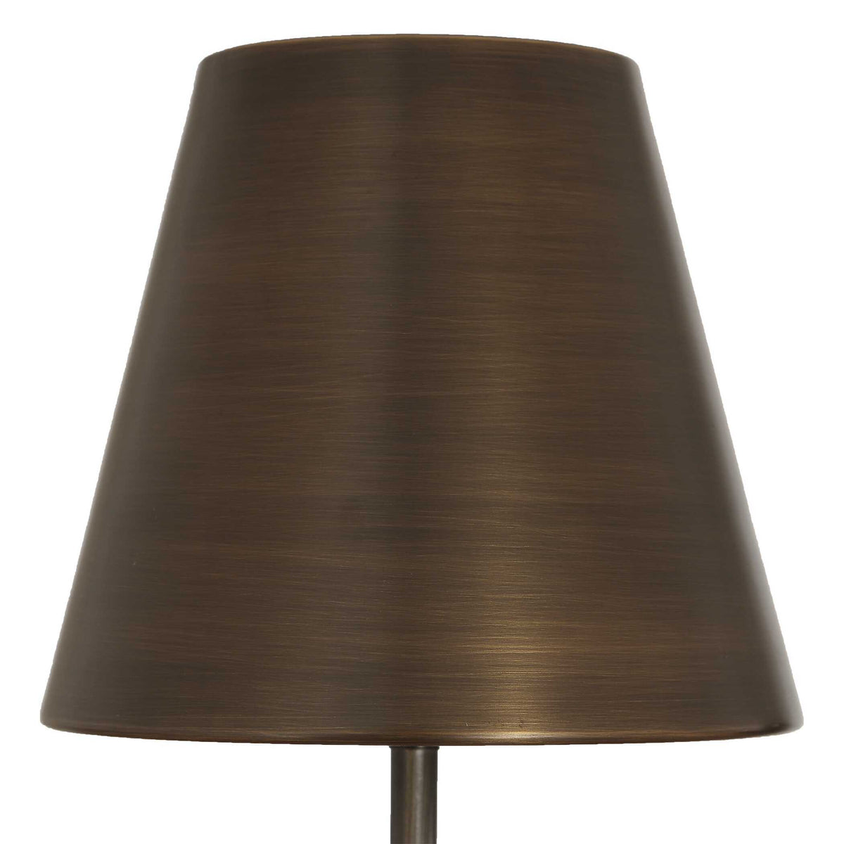 Jaycee Dark Travertine Buffet Lamp Brass / Gold / Gray - Bronze / Gray by Uttermost - View 5