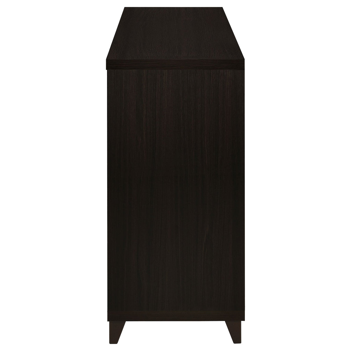 60" Tv Stand - Lewes 2 - door TV Stand with Adjustable Shelves Cappuccino | Coaster | Home Elegance USA