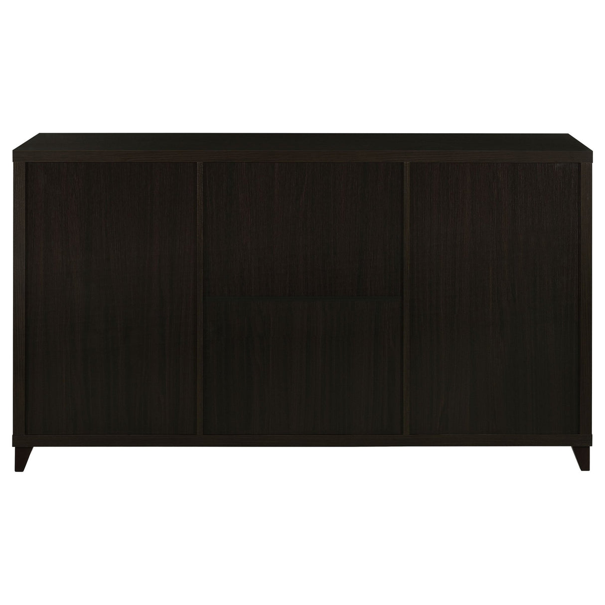 60" Tv Stand - Lewes 2 - door TV Stand with Adjustable Shelves Cappuccino | Coaster | Home Elegance USA