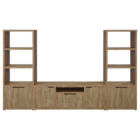 3 Pc Entertainment Center - Tabby 3-piece Entertainment Center With 60" TV Stand Mango