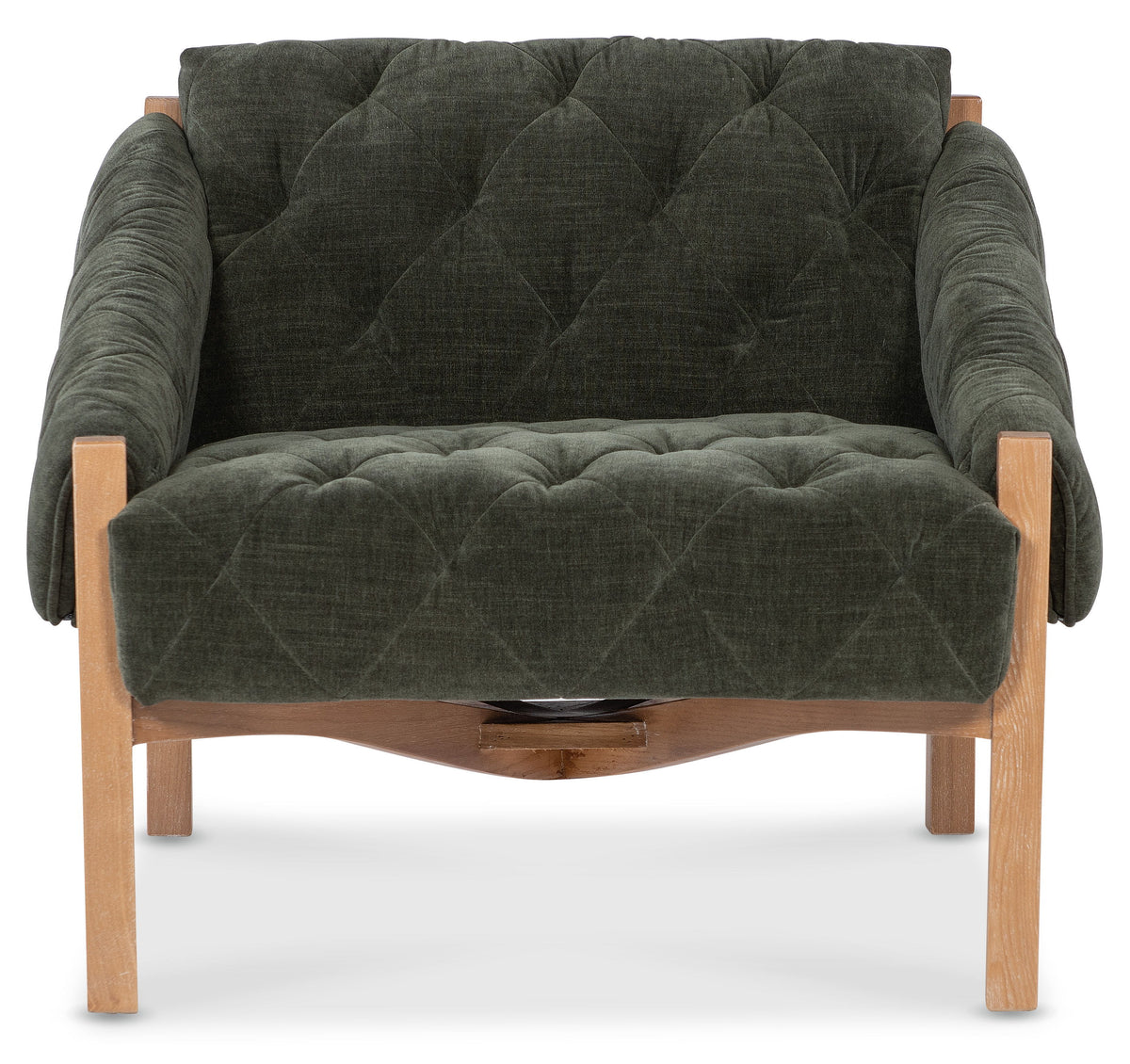 Kerns Accent Chair - Dark Gray / Light Brown by Hooker Furniture - View 7
