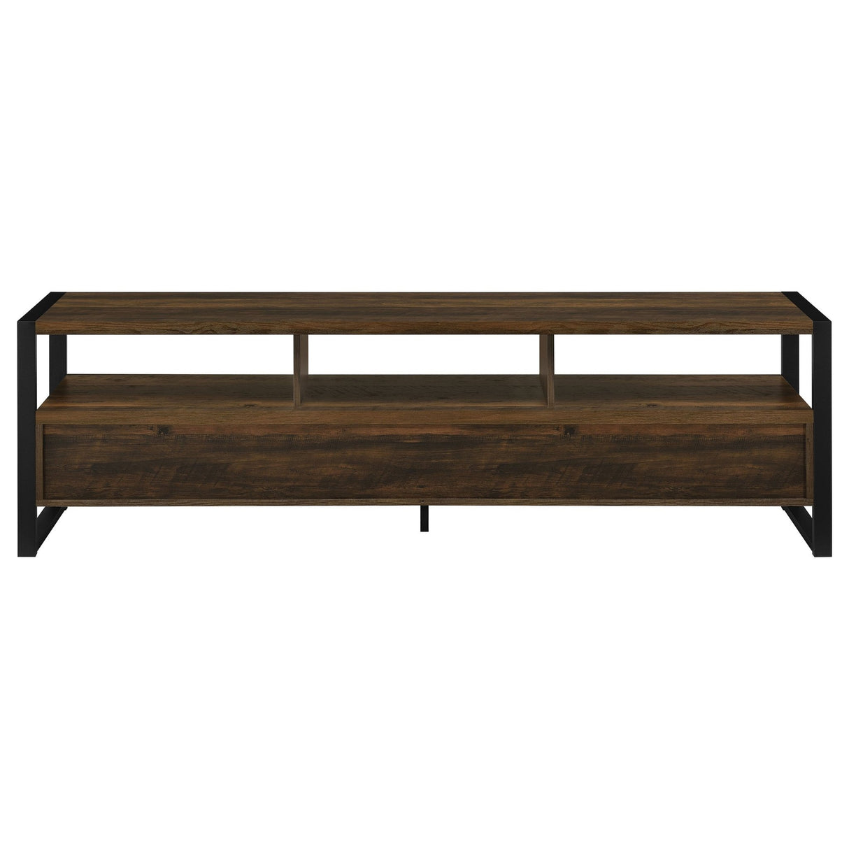 James 3 - drawer Composite Wood 71" TV Stand Dark Pine | Coaster | Home Elegance USA