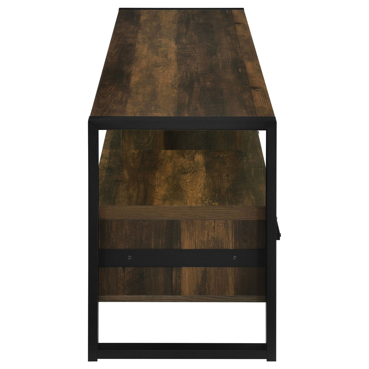 James 3 - drawer Composite Wood 71" TV Stand Dark Pine | Coaster | Home Elegance USA