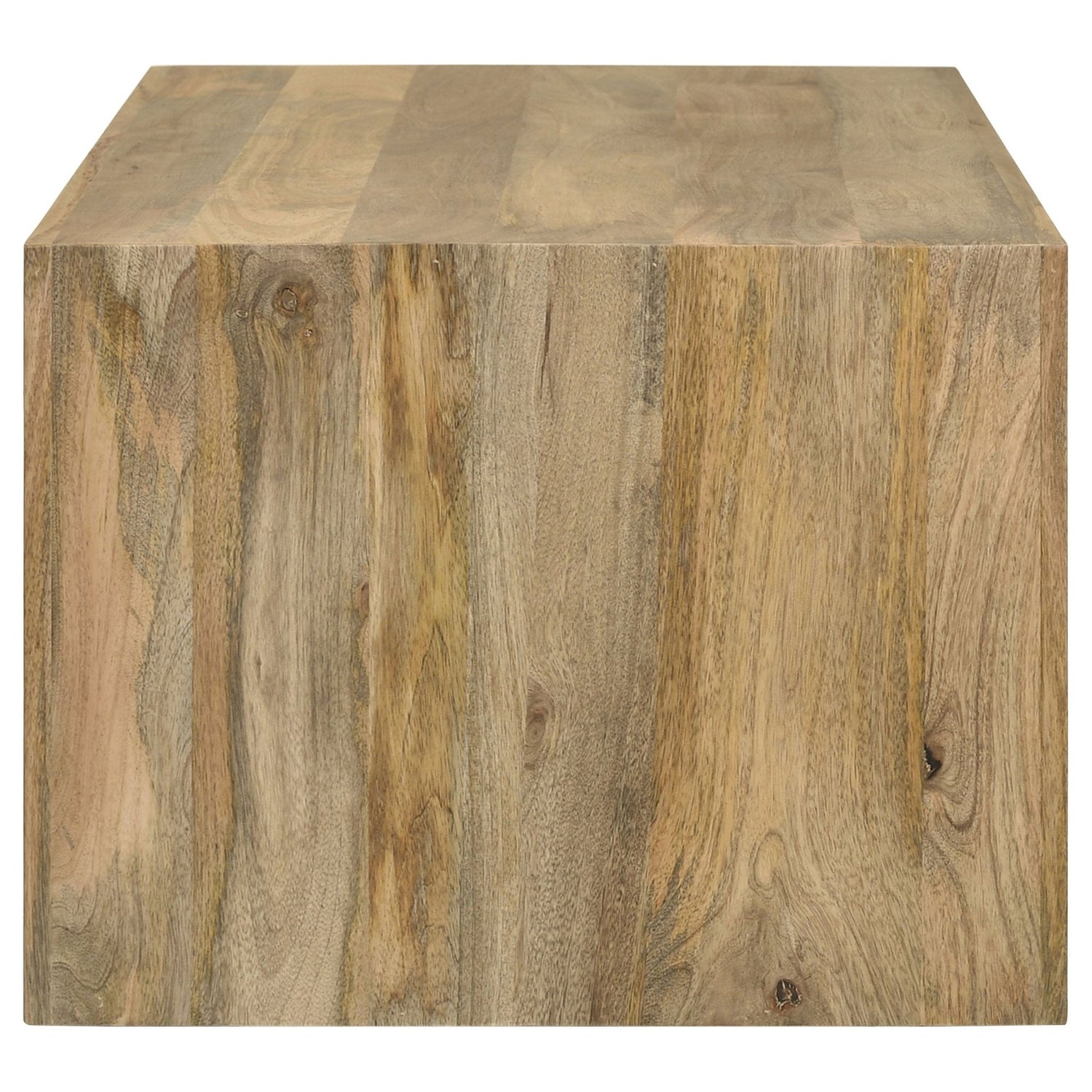Benton Rectangular Solid Wood Coffee Table Natural | Coaster | Home Elegance USA