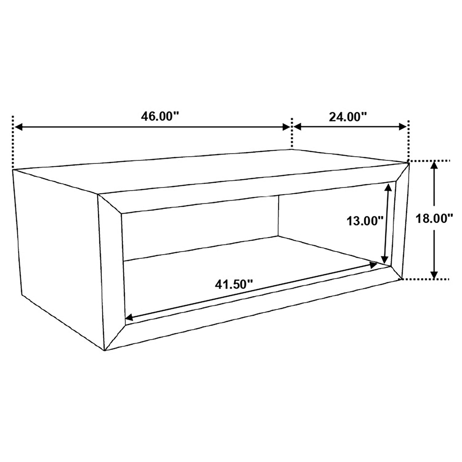 Benton Rectangular Solid Wood Coffee Table Natural | Coaster | Home Elegance USA