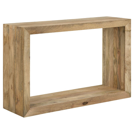Benton Rectangular Solid Wood Sofa Table Natural | Coaster | Home Elegance USA