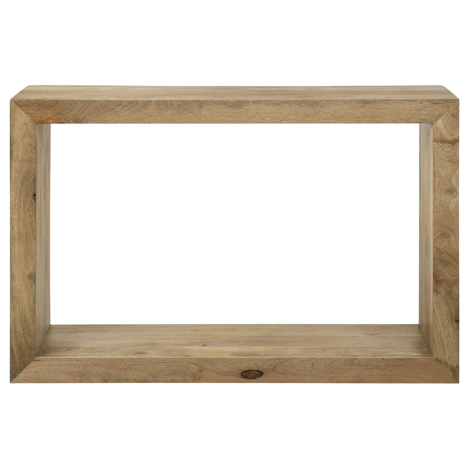 Benton Rectangular Solid Wood Sofa Table Natural | Coaster | Home Elegance USA