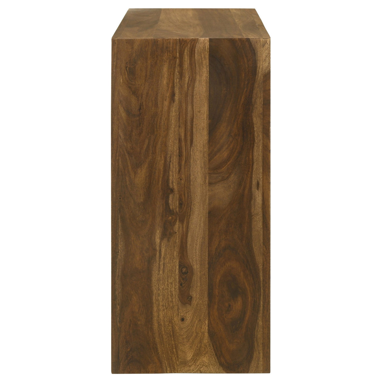 Console Table - Odilia Rectangular Solid Wood Sofa Table Auburn