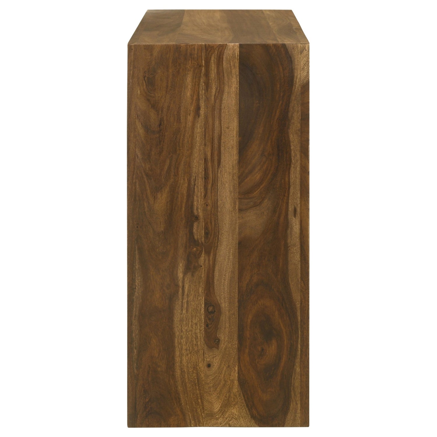 Console Table - Odilia Rectangular Solid Wood Sofa Table Auburn