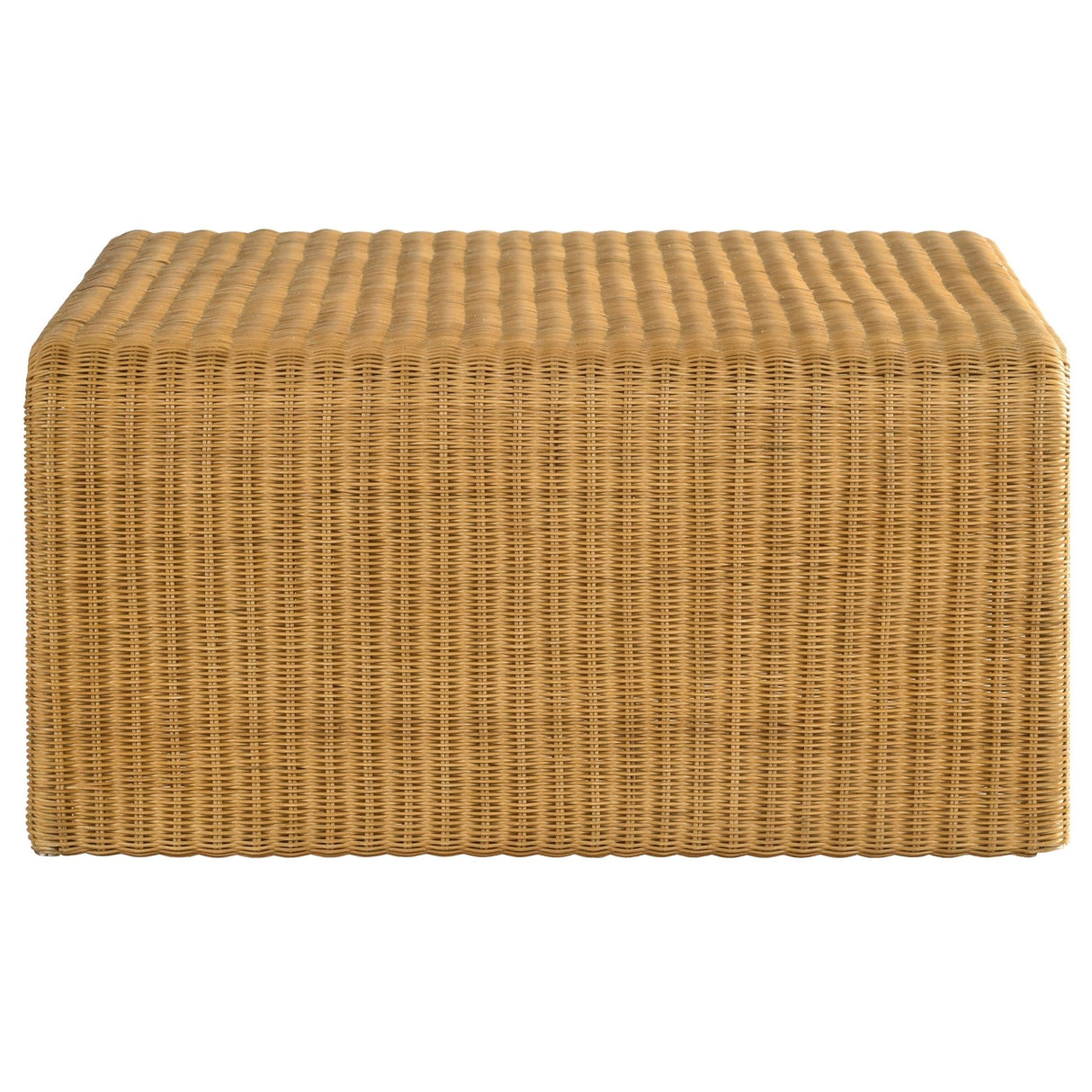 Coffee Table - Juanita Square Rattan Coffee Table Natural