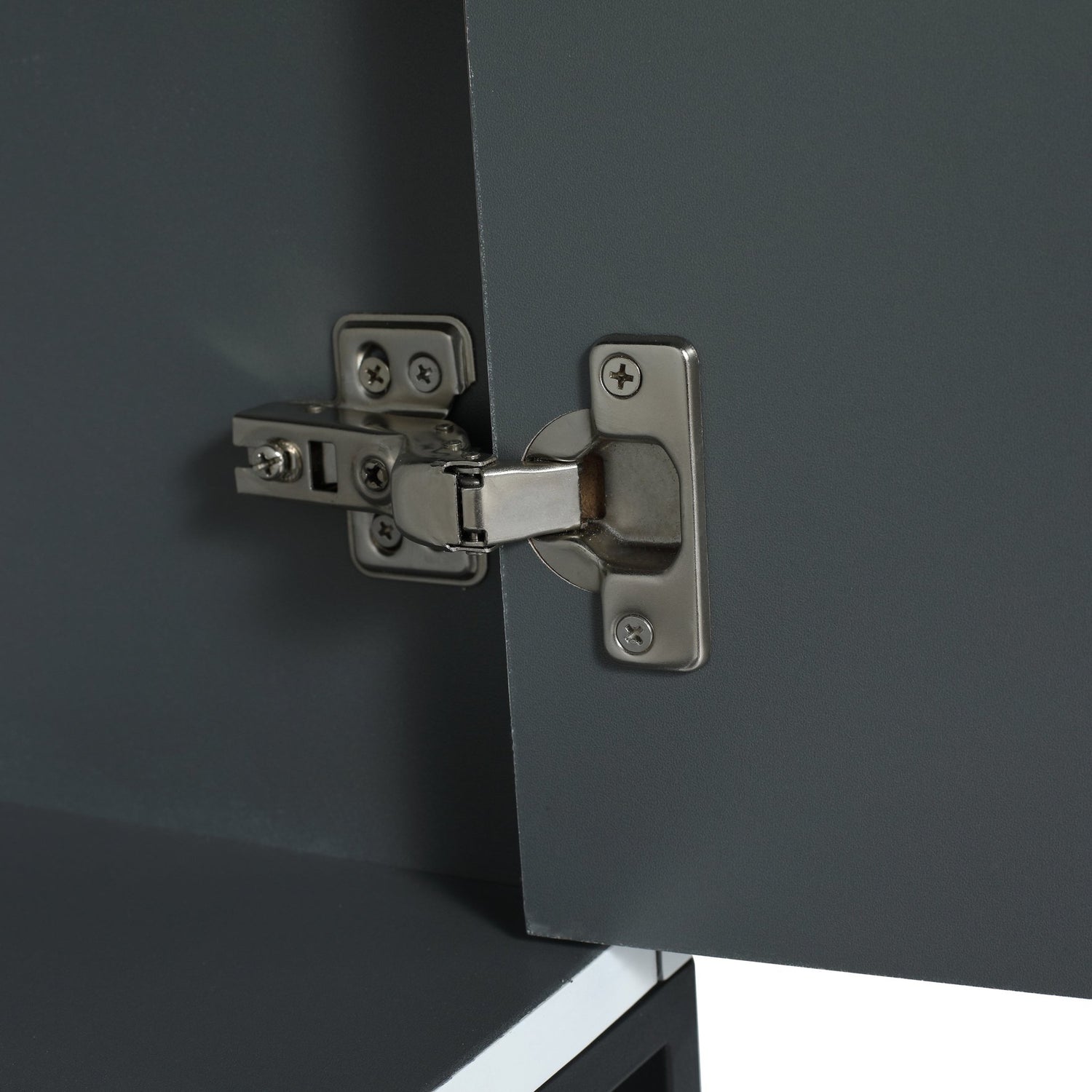 48 Inch Freestanding Bathroom Vanity With Resin Basin,48x18 - BVA01148WH | Home Elegance USA