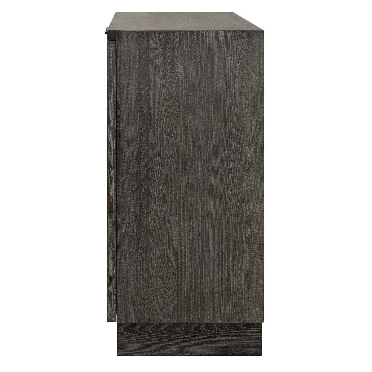 Shelby 2 Door Ebony Stained Cabinet - Black by Uttermost - View 5