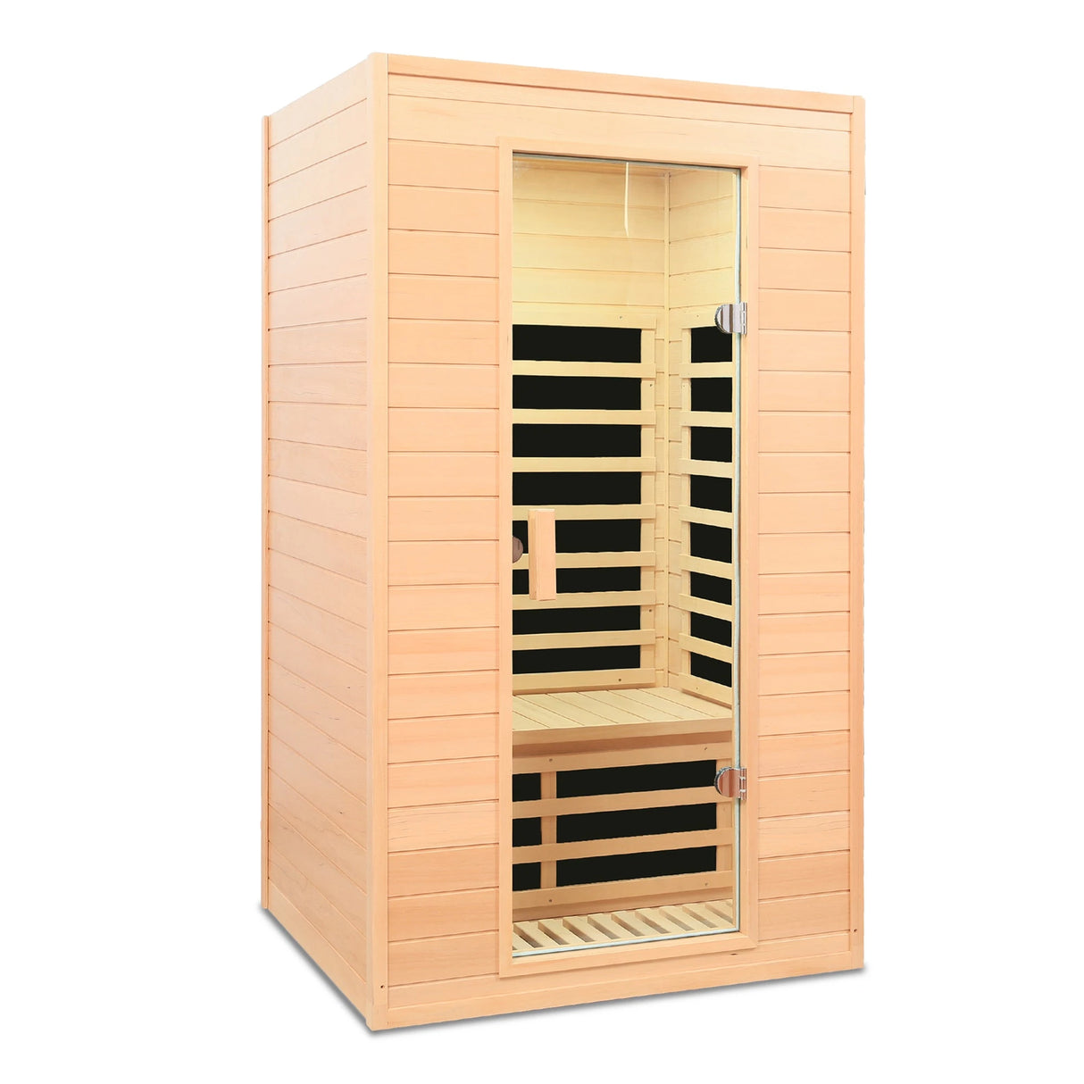 Hemlock Two-Person Far Infrared Roof Embedded Sauna with Bluetooth & LED Lighting - sold by Home Elegance USA