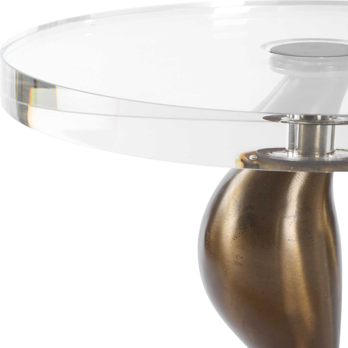 Remolino Drink Table - Bronze by Uttermost - View 7