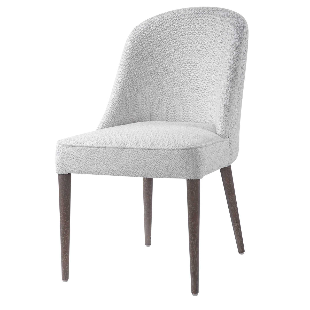 Brie Armless Chair (Set of 2) - White by Uttermost - View 6
