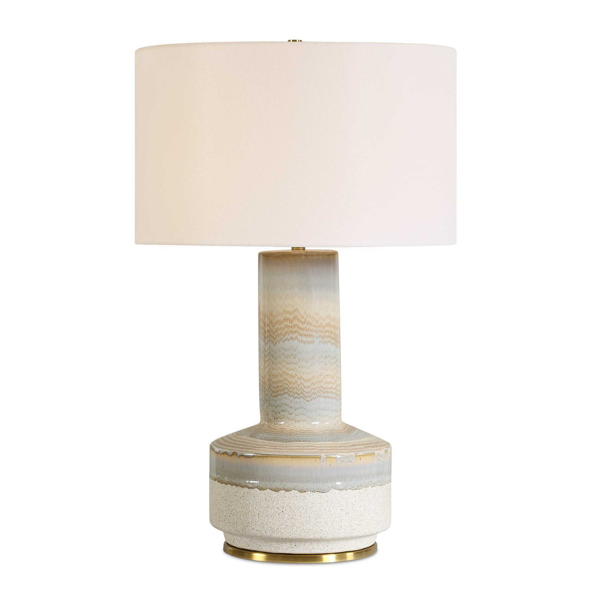 Armitage Textured Table Lamp Blue / Brown / Gray / White - Light Blue / White by Uttermost - View 1