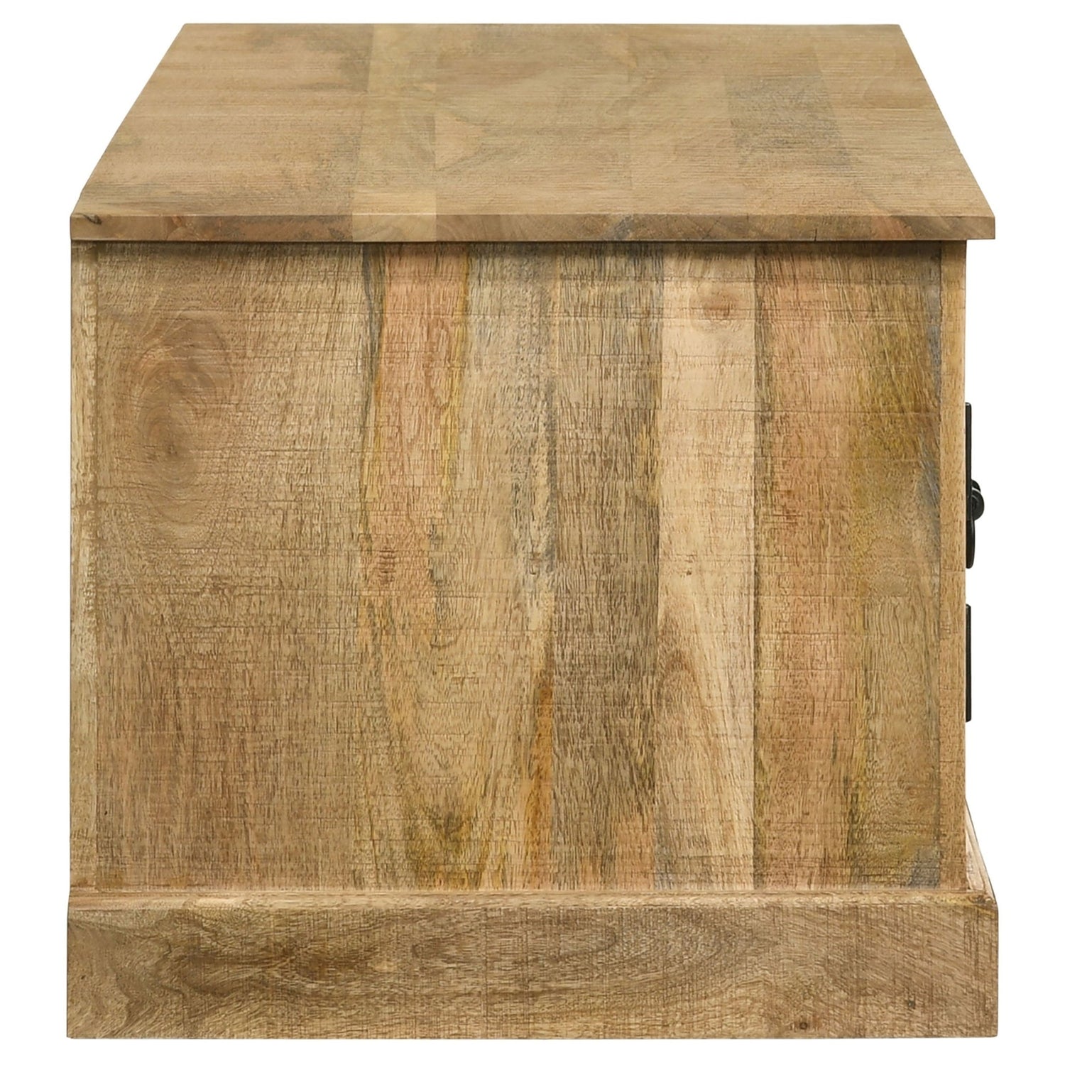 58" Tv Stand - Zabel 2 - door TV Console Natural | Coaster | Home Elegance USA