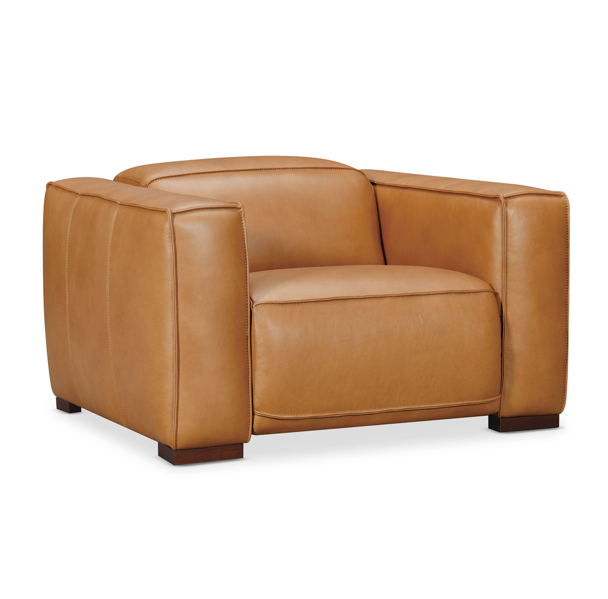Fresco Power Recliner With Power Headrest - Light Brown by Hooker Furniture - View 1