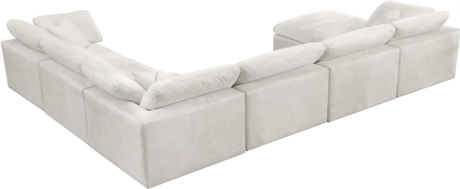 Cozy - Modular Sectional Cloud 7 Piece - Beige | Home Elegance USA