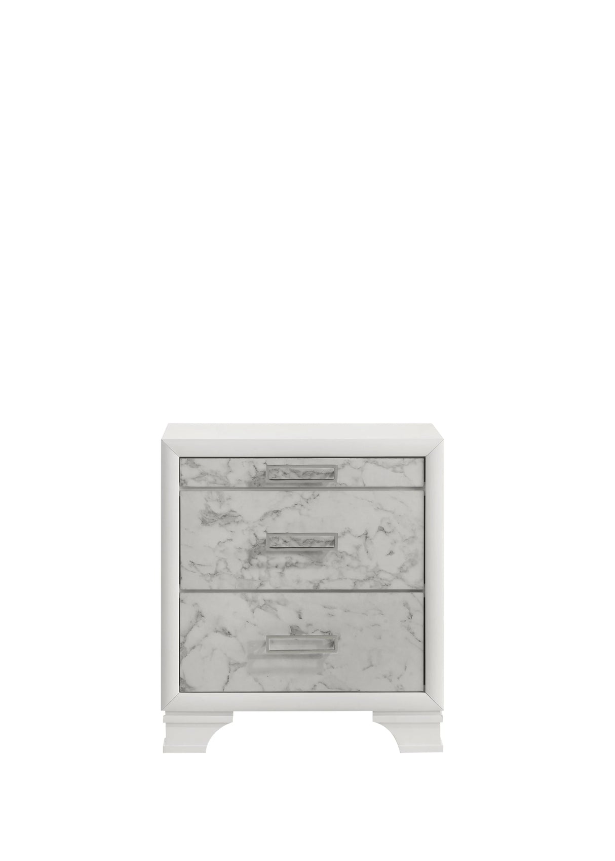 Soul Modern Style Queen 5PC Bedroom Set Made with wood in White(NJ Inventory) - sold by Home Elegance USA